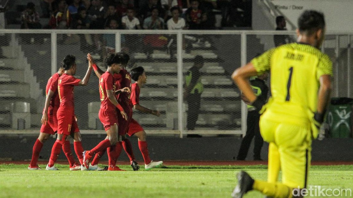 Kapten Timnas U-19 David Maulana paling merepotkan Timor Leste (Rifkianto Nugroho/detikSport)