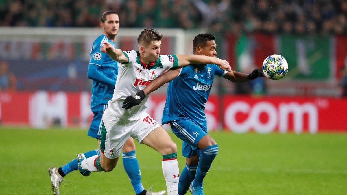 Juventus susah payah taklukkan Lokomotiv Moskow. (Foto: Maxim Shemetov/REUTERS)