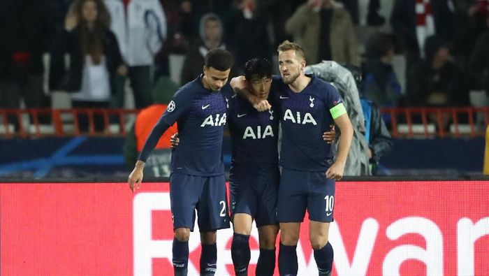 Son Heung-Min dua gol, Tottenham menang 4-0 di kandang Red Star (REUTERS/Marko Djurica)