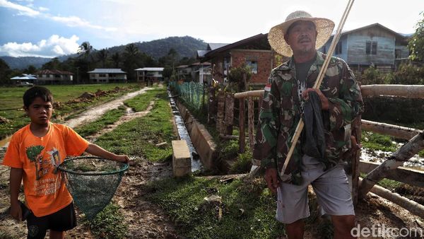 Potret Desa Tersembunyi di Pelosok Kalimantan