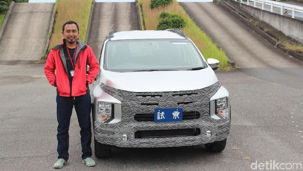 Intip Bodi Xpander Versi SUV yang Masih Dikamuflase