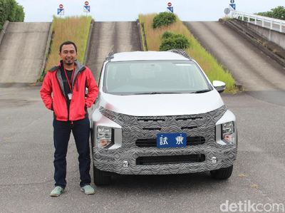 Intip Bodi Xpander Versi SUV yang Masih Dikamuflase
