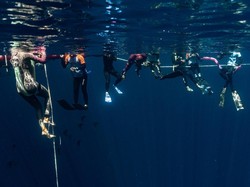 Saat Atlet Mancanegara Puji Sabang Cocok untuk Freediving