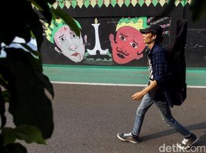 Mural Warna-warni Hiasi Kawasan Cipete