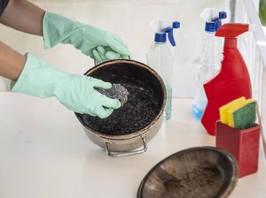 Cara Sulap Panci Stainless Steel Gosong jadi Baru Cara Sulap Panci Stainless Steel Gosong jadi Baru