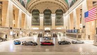 Grand Central Station New York Diserbu Mobil Sport Super Mahal