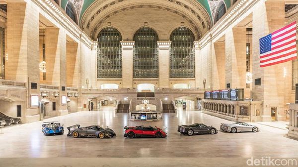 Grand Central Station New York Diserbu Mobil Sport Super Mahal