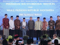 Resmikan RSU di Magelang, Wapres: Ini Wujud Perilaku Gotong Royong