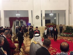 Jokowi-Maruf Peringati Maulid Nabi di Istana Negara