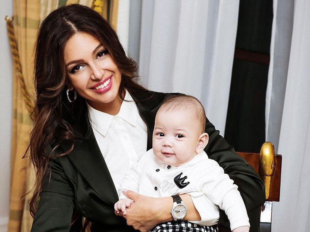 Potret Bayi Lucu Anak Miss Moscow yang Tak Diakui Sultan Malaysia