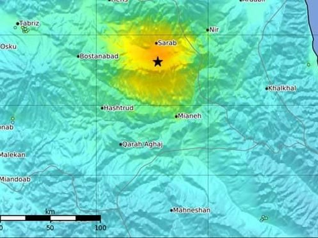 5 Orang Tewas dan 120 Luka-luka Akibat Gempa M 5,9 di Iran 5 Orang Tewas dan 120 Luka-luka Akibat Gempa M 5,9 di Iran