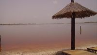 Foto: Danau Cantik Warna Milkshake Stroberi