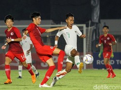 Hong Kong vs Timnas U-19 selesai empat gol tanpa balas.