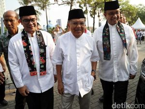Momen Anies hingga JK Hadiri Groundbreaking Masjid Apung Ancol