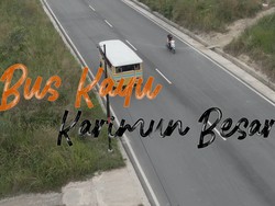 Bus Kayu di Karimun yang Jadi Idola Turis Mancanegara