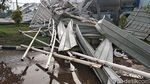 Duh, Atap Stadion Bola di SOR Arcamanik Ambruk