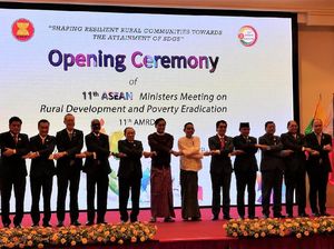 Para Menteri Se-ASEAN Kumpul Bahas Kemiskinan di Myanmar