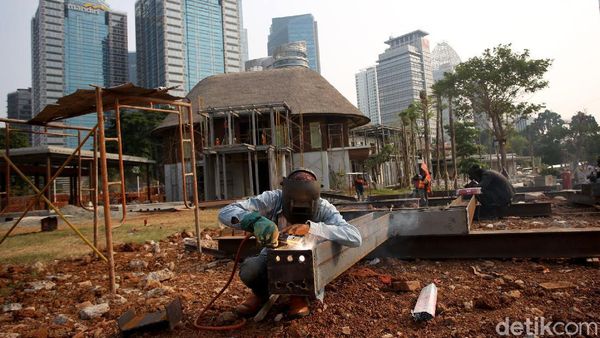 Menengok Pembangunan Hutan Kota di GBK