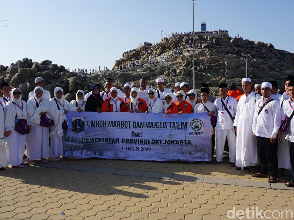 Marbut-Majelis Taklim DKI Kunjungi Jabal Rahmah, Kenang Adam-Hawa Marbut-Majelis Taklim DKI Kunjungi Jabal Rahmah, Kenang Adam-Hawa