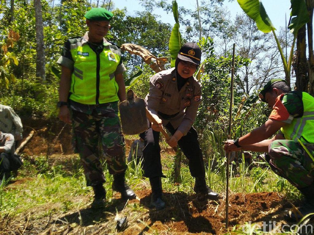 Atasi Krisis Air, TNI-Polri Tanam 8.000 Pohon di Gunung Sawal Ciamis Atasi Krisis Air, TNI-Polri Tanam 8.000 Pohon di Gunung Sawal Ciamis