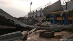 Duh, Atap Stadion Bola di SOR Arcamanik Ambruk