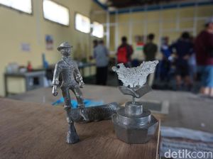Hanya Ada di Dua Lokasi, Suvenir Timah Salah Satunya Ada di Karimun