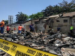 Labfor Selidiki Penyebab Kebakaran Pasar Ngunut Tulungagung