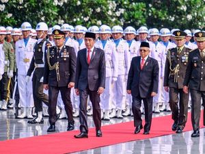 Kenang Jasa Pahlawan, Jokowi: Kewajiban Kita Berantas Kemiskinan-Kebodohan