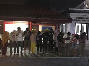 Operasi Pekat di Makassar, Polisi Amankan 6 Pasangan Mesum