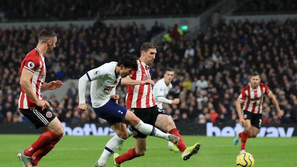 Sheffield menahan imbang Tottenham Hotspur 1-1 (Foto: Matthew Lewis/Getty Images)