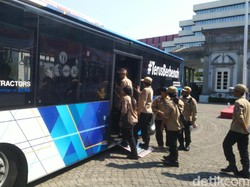 Bus Low Deck Diujicoba Jadi Bus Trans Semarang