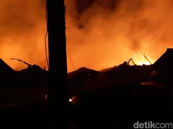 Kebakaran Pasar Baros Banten Diduga Dipicu Puntung Rokok
