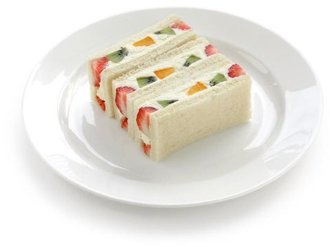 Resep Bekal Sekolah Anak Japanese Fruit Sandwich Lezat & Praktis