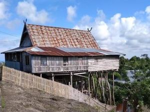 Foto: Rumah-rumah Unik di Kampung Tua Bitombang