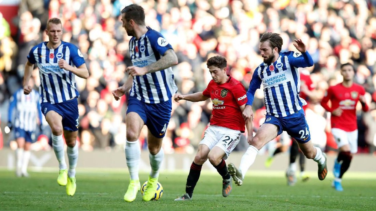 9 data-fakta Brighton vs MU menjelang lanjutan Liga Inggris pekan ketiga. (Foto: Reuters/Andrew Yates)