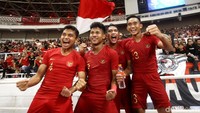 Dalam pertandingan di Stadion Utama Gelora Bung Karno (SUGBK), Minggu (10/11/2019), Timnas Indonesia langsung tampil agresif di babak pertama.