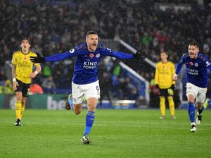 Kalahkan Aubameyang, Jamie Vardy Top Skor Liga Inggris Kalahkan Aubameyang, Jamie Vardy Top Skor Liga Inggris