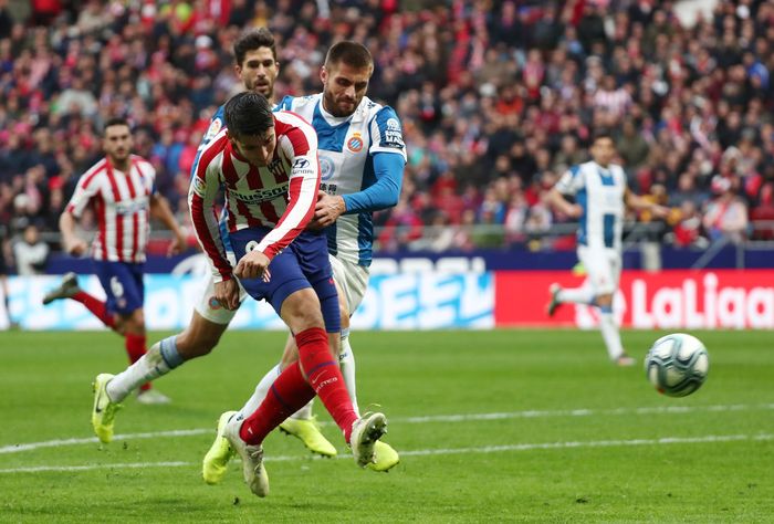 berhasil menumpas Espanyol dalam lanjutan Hasil Liga Spanyol: Atletico Madrid Tundukkan Espanyol 3-1