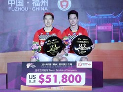 Kevin/Marcus Beberkan Kunci Juara Fuzhou China Open
