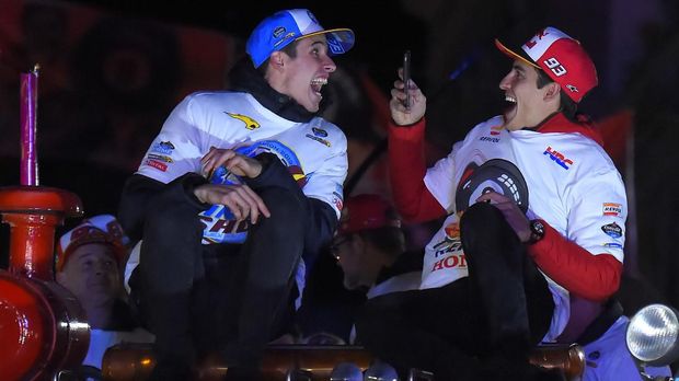Alex Marquez jadi juara dunia Moto2 di 2019.