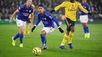 Tuan rumah menggebrak di babak kedua. Setelah peluang Wilfred Ndidi menghantam mistar gawang di awal periode ini, Vardy membawa mereka memimpin pada menit ke-68.