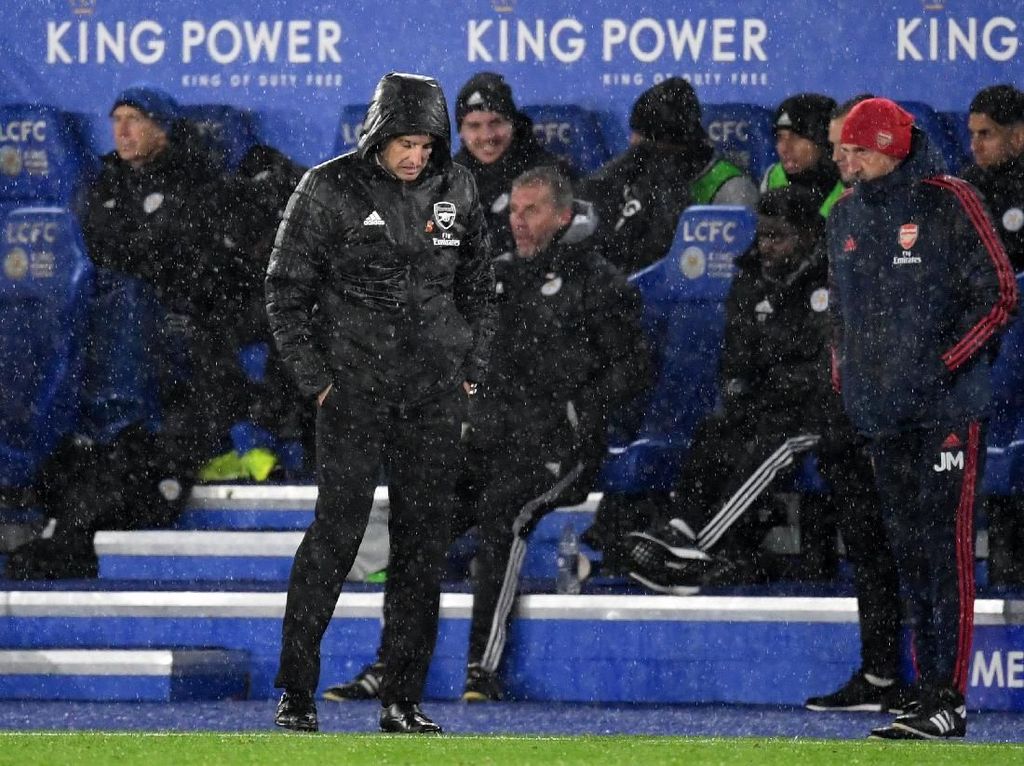 Bisa-bisanya Arsenal Dikalahkan Leicester, Emery Bisa-bisanya Arsenal Dikalahkan Leicester, Emery