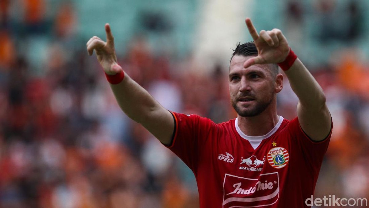 Marko Simic sudah kembali ke Indonesia dan akan mengikuti latihan bareng Persija Jakarta (Rifkianto Nugroho/detikSport)
