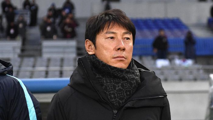 Shin Tae-yong diminta untuk melakukan presentasi kepada PSSI pada 19 November. (Masashi Hara/Getty Images) Shin Tae-yong diminta untuk melakukan presentasi kepada PSSI pada 19 November. (Masashi Hara/Getty Images)