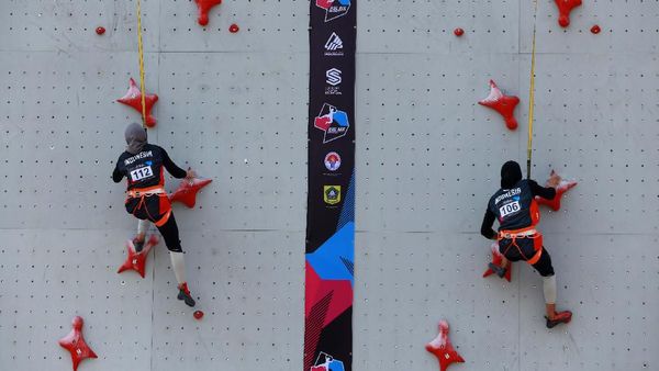 Merah Putih Kembali Berkibar di Kejuaraan Asia Panjat Tebing