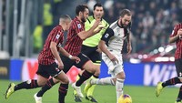 Kemenangan atas Milan membuat Juventus makin kokoh berdiri di puncak klasemen dengan 32 poin dikumpulkan. Sementara Skuat besutan Stefano Pioli terpuruk pada posisi 14 klasemen Liga Italia. Alessandro Di Marco/ANSA via AP.
