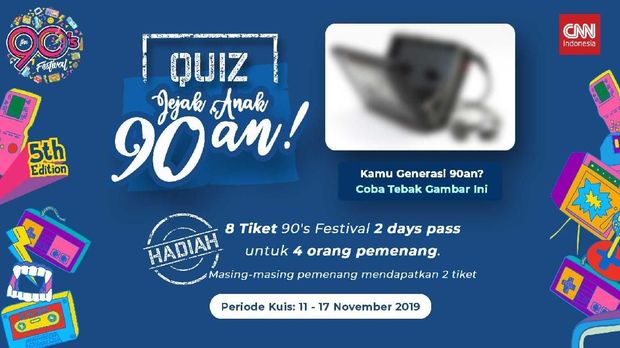 Tiket The 90's Festival Gratis Bisa Klik di Sini