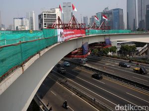 Terpanjang di Dunia, Long Span LRT Jabodebek Selesai Dibangun