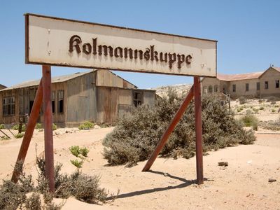 Potret Kota Berlian Kolmanskop yang Mati Tertelan Lautan Pasir