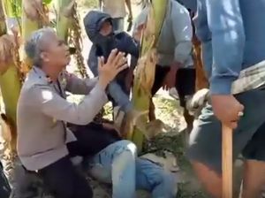 Kapolsek yang Bersimpuh Minta Warga Tak Aniaya Petambang Naik Pangkat Kapolsek yang Bersimpuh Minta Warga Tak Aniaya Petambang Naik Pangkat